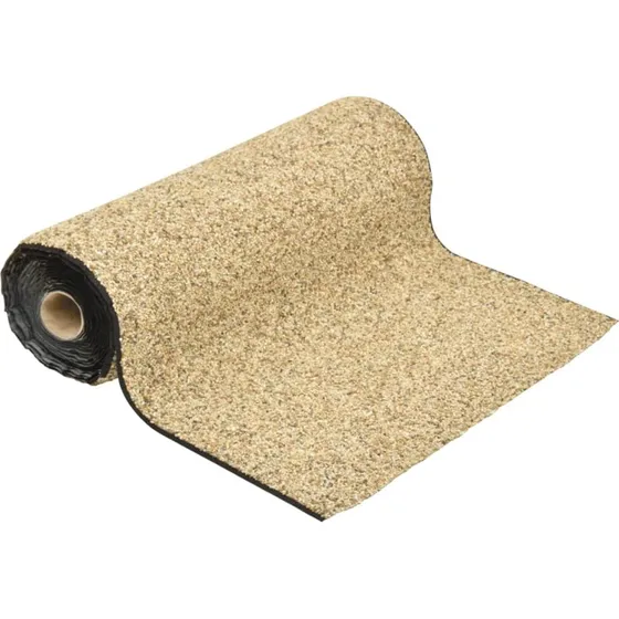 vidaXL stenfolie 80060 cm naturligt sand