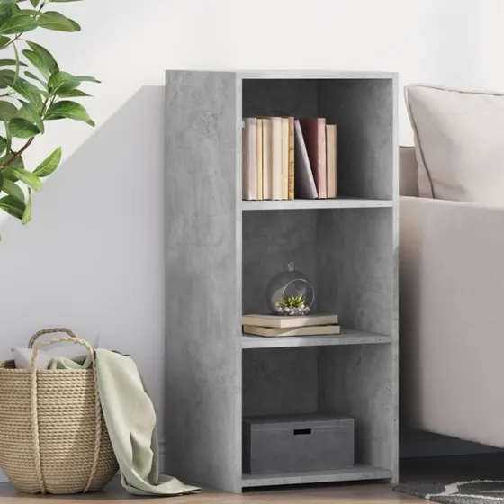 vidaXL reol 40x41x93 cm konstrueret træ - betongrå