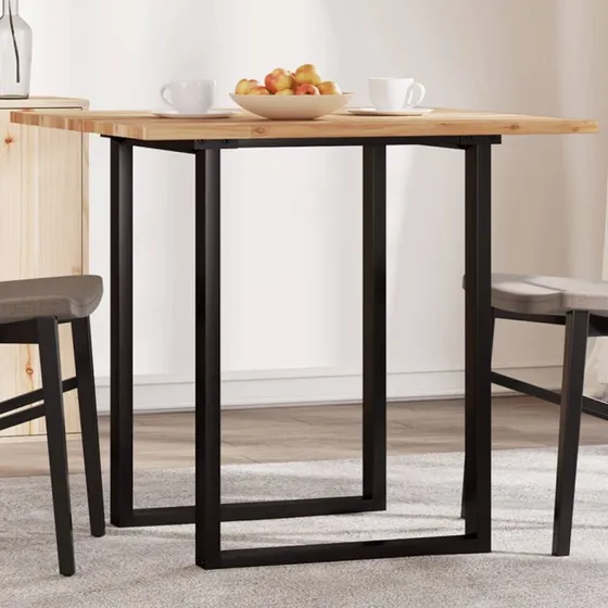 vidaXL bordplade 80x80x2 cm firkantet massivt akacietræ