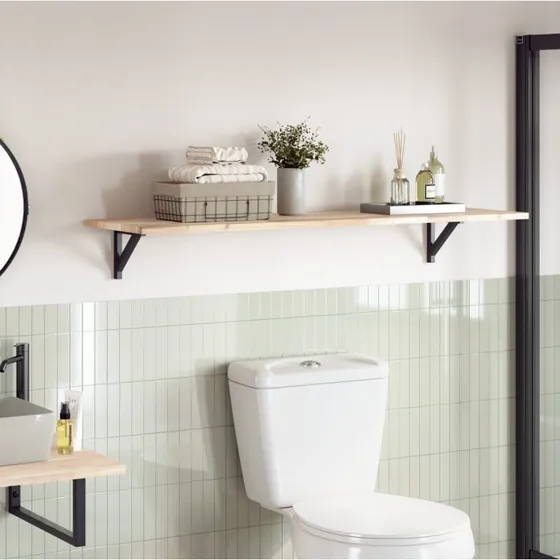 vidaXL Bordplade 120x40x2 cm rektangulær i massiv akacietræ