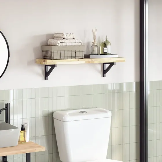 vidaXL bordplade 80x20x4 cm rektangulær massivt akacietræ