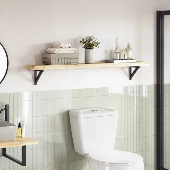 vidaXL bordplade 120x20x4 cm rektangulær massivt akacietræ