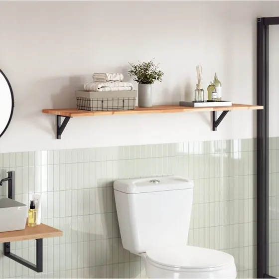 vidaXL bordplade 140x40x2 cm i massivt akacietræ