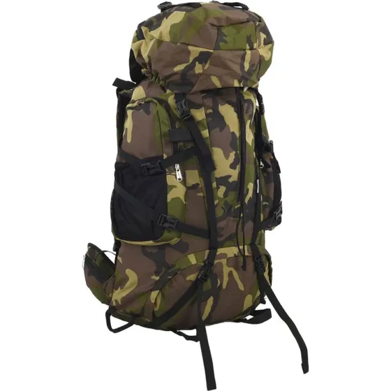 vidaXL vandretaske 60 L camouflage, grn oxfordstof
