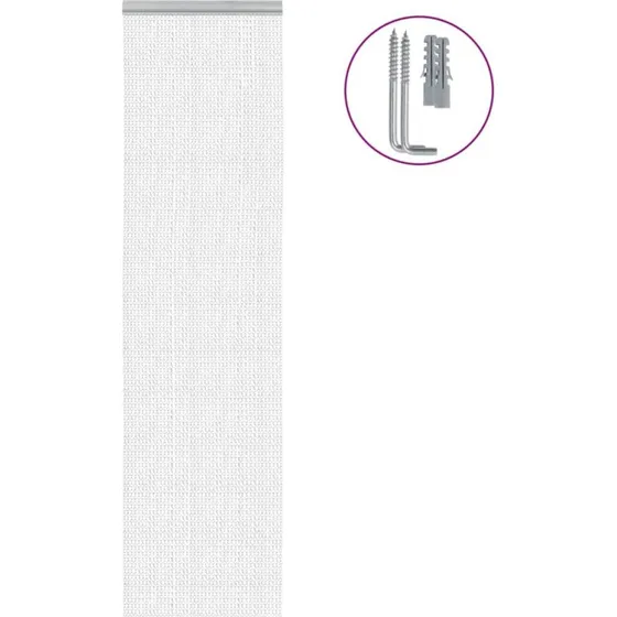 Insektskærm til dør 56x202 cm, aluminium
