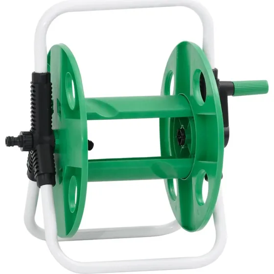 vidaXL slangetromle 45 m 1/2" stl fritstende grn