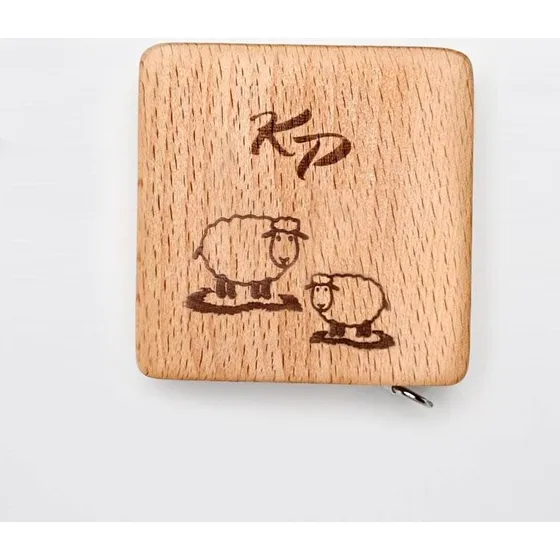 KnitPro Målebånd Kvadratisk 62x62 mm, 150 cm