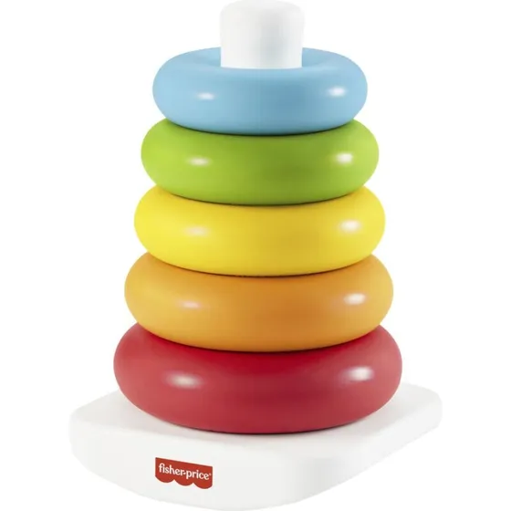 Fisher-Price Eco Rock-a-Stack – plantebaseret stabeltårn