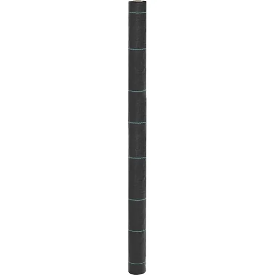 vidaXL ukrudtsmembran PP 1,5x100 m sort