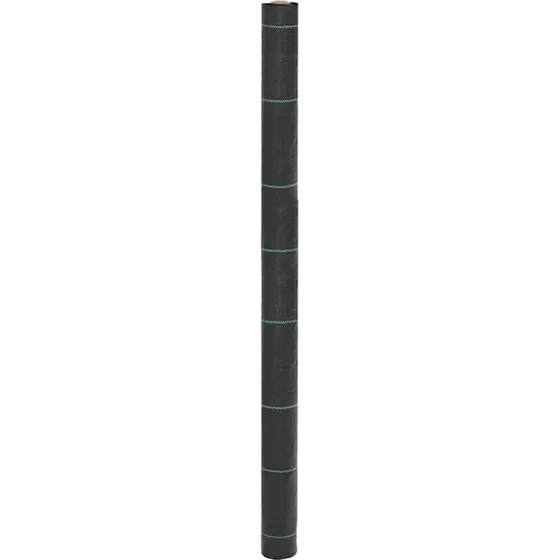 vidaXL ukrudtsdug 1,5x25 m PP sort