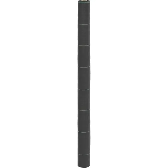 vidaXL ukrudtsdug 1,5x25 m PP sort (UV-stabil)