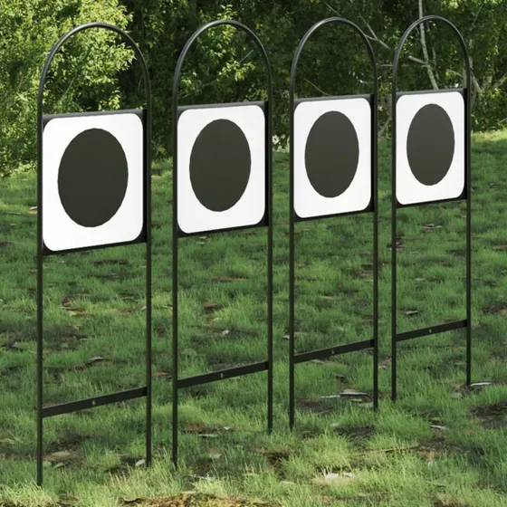 vidaXL dressurbogstaver 4 stk. stl