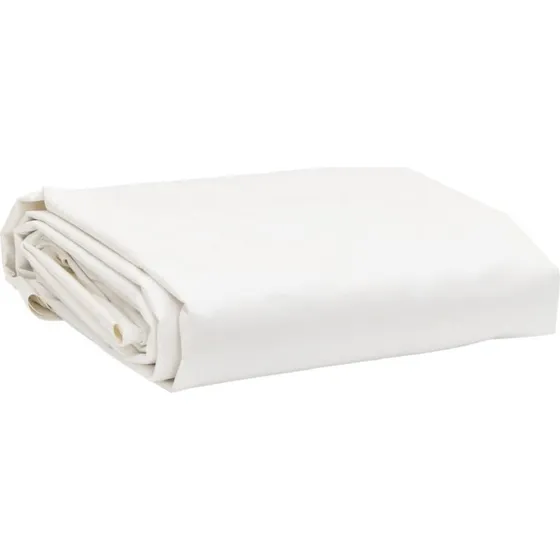 vidaXL presenning  2,8 m 650 g/m hvid