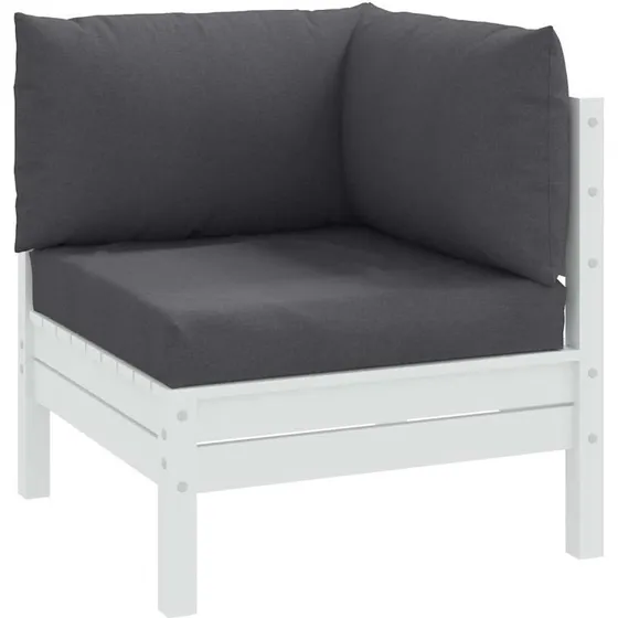 vidaXL pallehynder 3 stk. stof meleret antracitgr