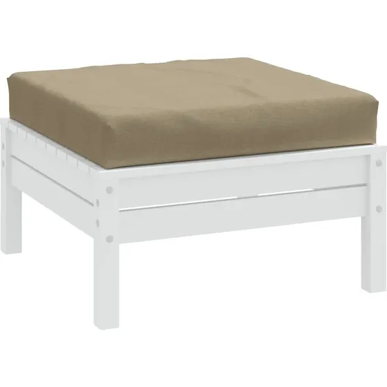 vidaXL pallehynde 60x60x9,5 cm meleret grbrun