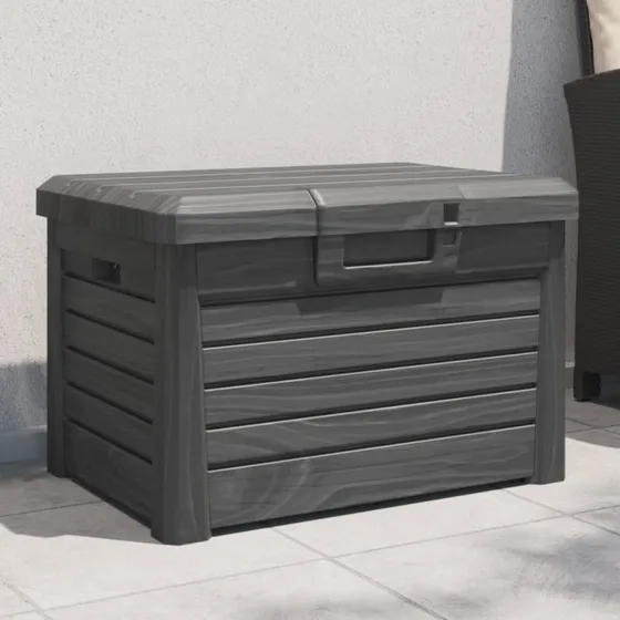 vidaXL hyndeboks 73x50,5x46,5 cm polypropylen – antracit