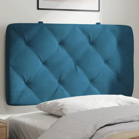 vidaXL gavlpude 80 cm velour bl
