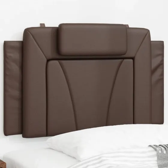 vidaXL Viana gavlpude 80 cm kunstlæder brun