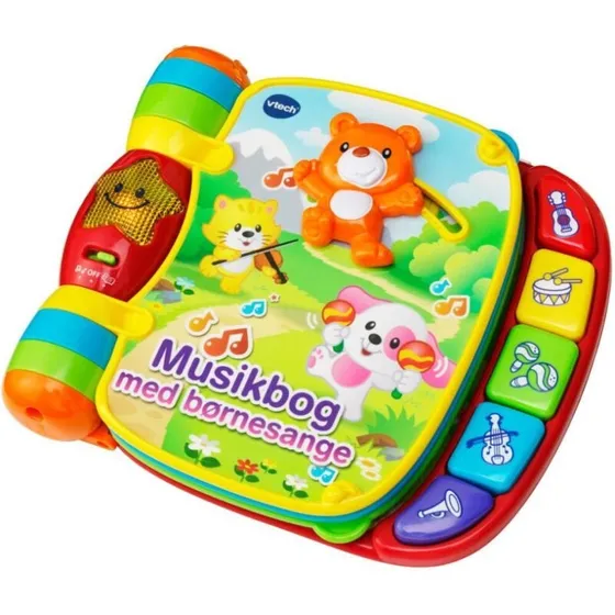 Vtech Baby musikbog med børnesange – interaktiv aktivitetsbog