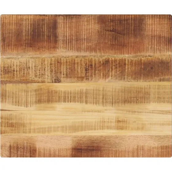 Massivt mangotræ bordplade 60x50x2,5 cm rektangulær