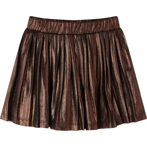 Børnekollektion Nederdel str. 104, cognac med glimmer