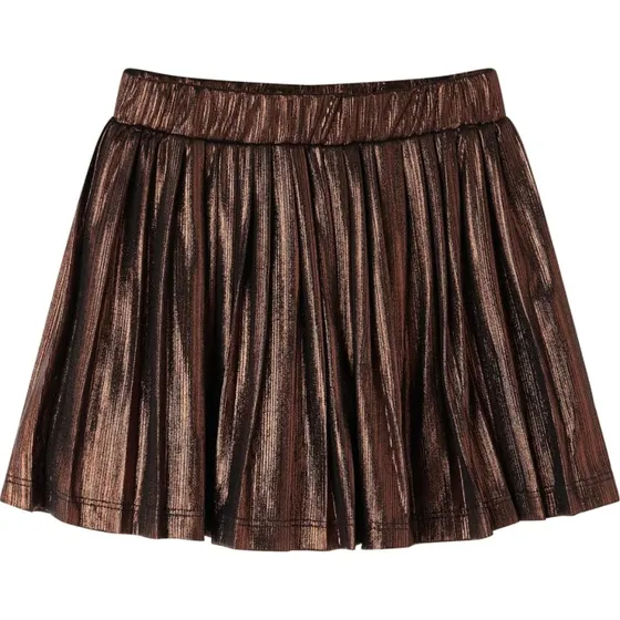 Børnekollektion Nederdel str. 92 med glimmer, cognac