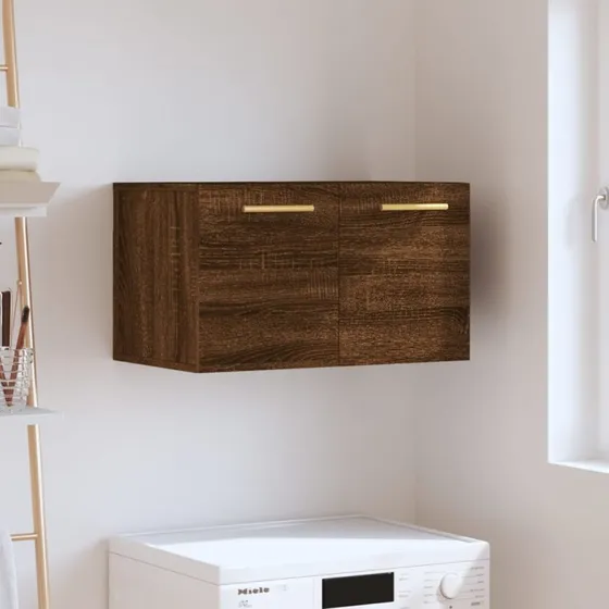 vidaXL vægskab 60x36,5x35 cm – brun egetræsfarve