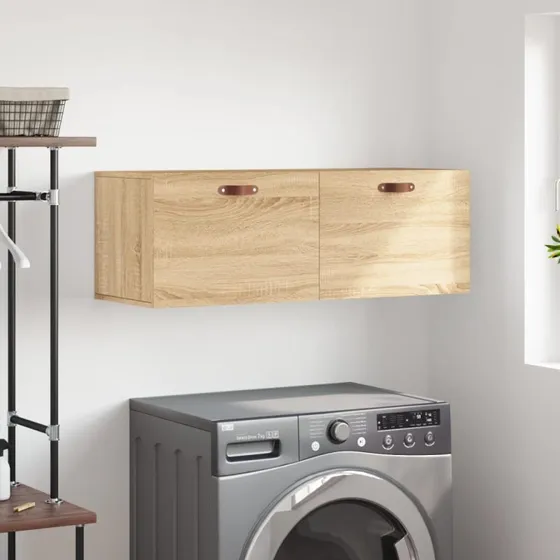 vidaXL vægskab 100x36,5x35 cm sonoma-eg