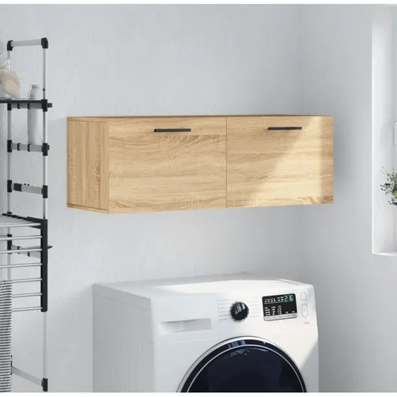 vidaXL vægskab 100x36,5x35 cm Sonoma-eg