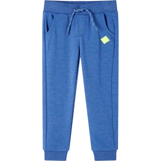 Joggingbukser til brn str. 116 blmeleret