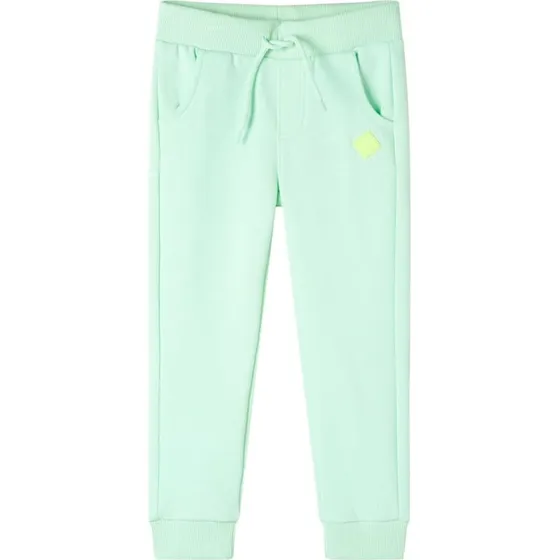 Ukendt mrke Joggingbukser til brn str. 128 - lysegrn