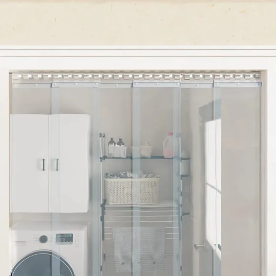 vidaXL monteringsstang 1 m i rustfrit stl - slv