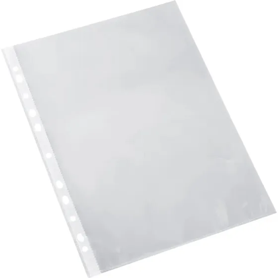 Bantex Plastlommer A4 0,025 mm 100-pak med huller