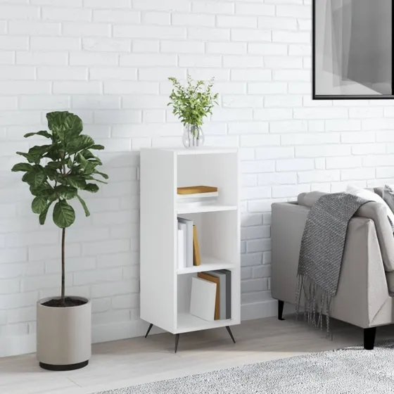 vidaXL hyldeskab 34,5x32,5x90 cm hvid