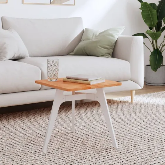 vidaXL bordplade firkantet 40x40x1,5 cm massivt bøgetræ