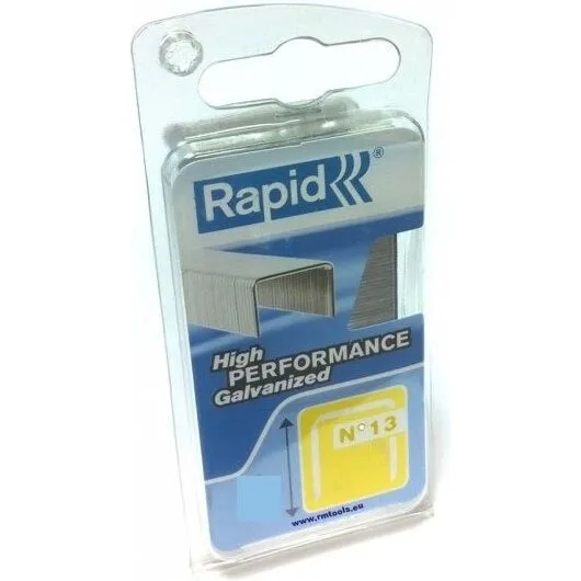 Rapid hæfteklammer Type 13, 10 mm - 1000 stk