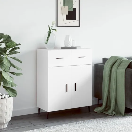 vidaXL skænk 69,5x34x90 cm hvid