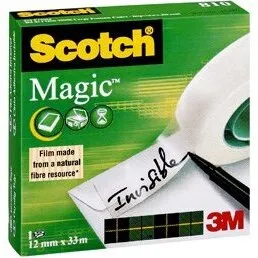 3M Scotch Magic usynlig tape 19 mm x 33 m