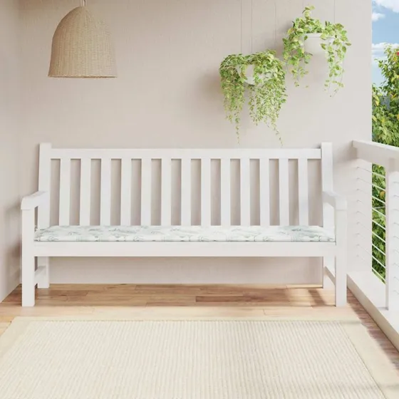 vidaXL hynde til havebænk 200x50x4 cm - bladmønster