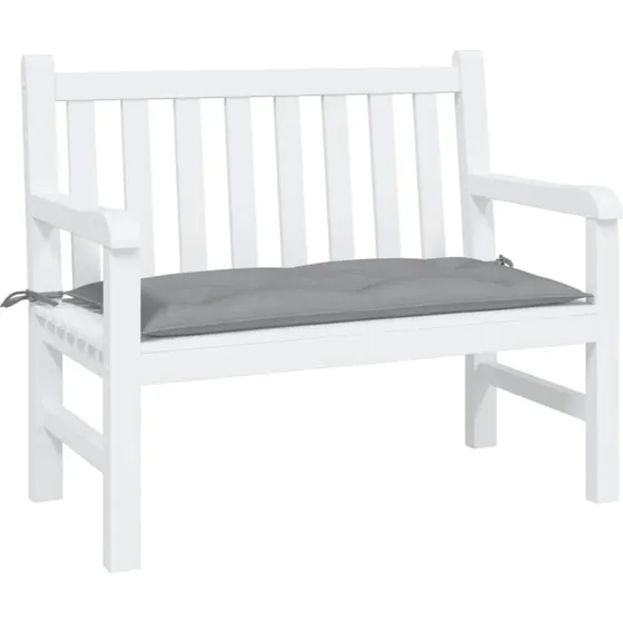 vidaXL hynde til havebænk 100x50x7 cm Oxfordstof grå