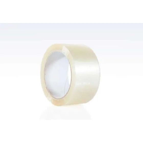 Roliba PVC pakketape klar 50 mm x 66 m