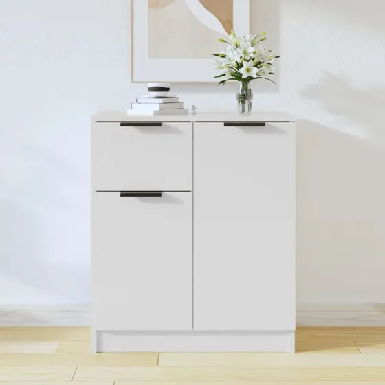 Skænk 60x30x70 cm i konstrueret træ, Sonoma-eg