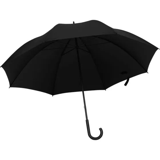 vidaXL paraply 130 cm sort