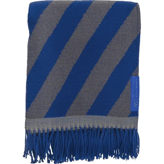 Mette Ditmer Retro Throw, 125x170 cm, rust/rosa