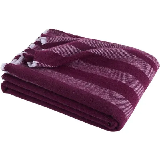 Hay Duo Throw 130 x 180 cm – Plomme
