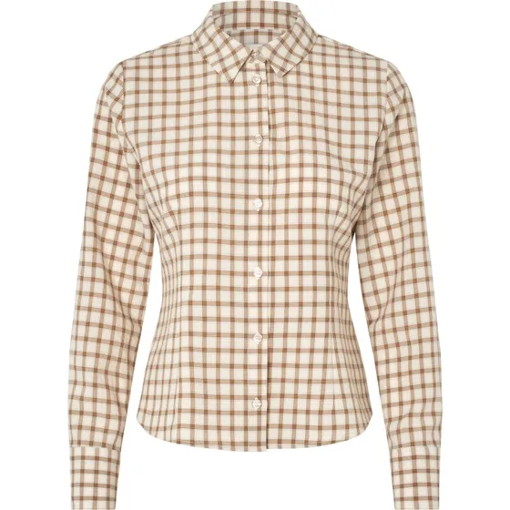 TottieMD Check Skjorte - Ternet