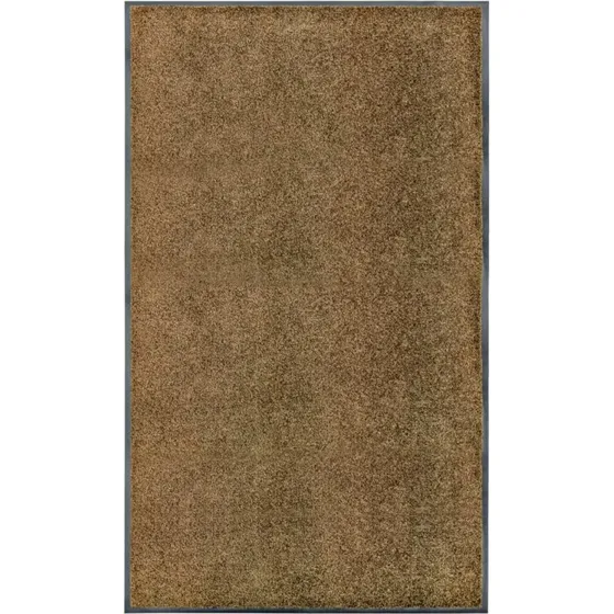 vidaXL vaskbar drmtte 90 x 150 cm, brun