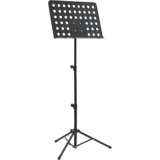 vidaXL nodestativ i sort stl, hjdejustrbart 75142 cm