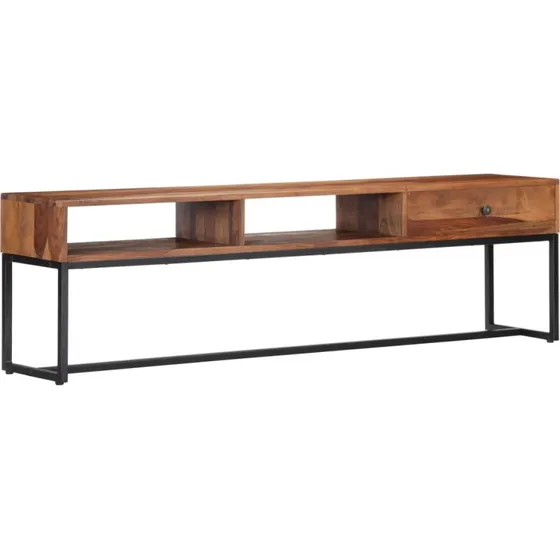 vidaXL tv-skab 160x30x45 cm i massivt akacietræ