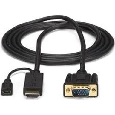 StarTech.com HDMI til VGA-kabel 2 m (aktiv, 1080p)